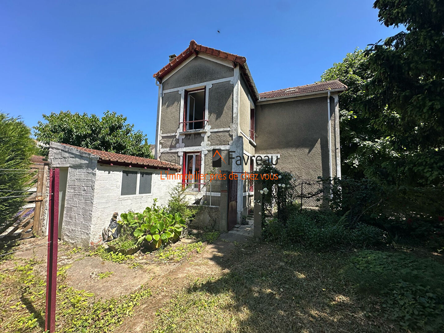 94240 - L HAY LES ROSES - MAISON 5 PIECES - 95m² - GARAGE - CALME - JARDIN - CENTRE -VILLE