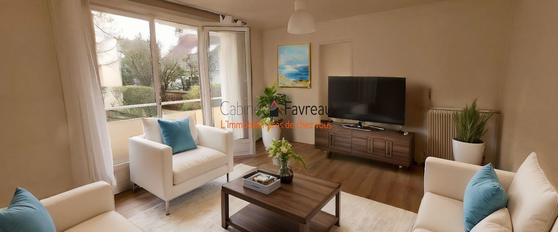 APPARTEMENT 55 M² - L'HAY-LES-ROSES - 3 PIECES - BALCON - CAVE