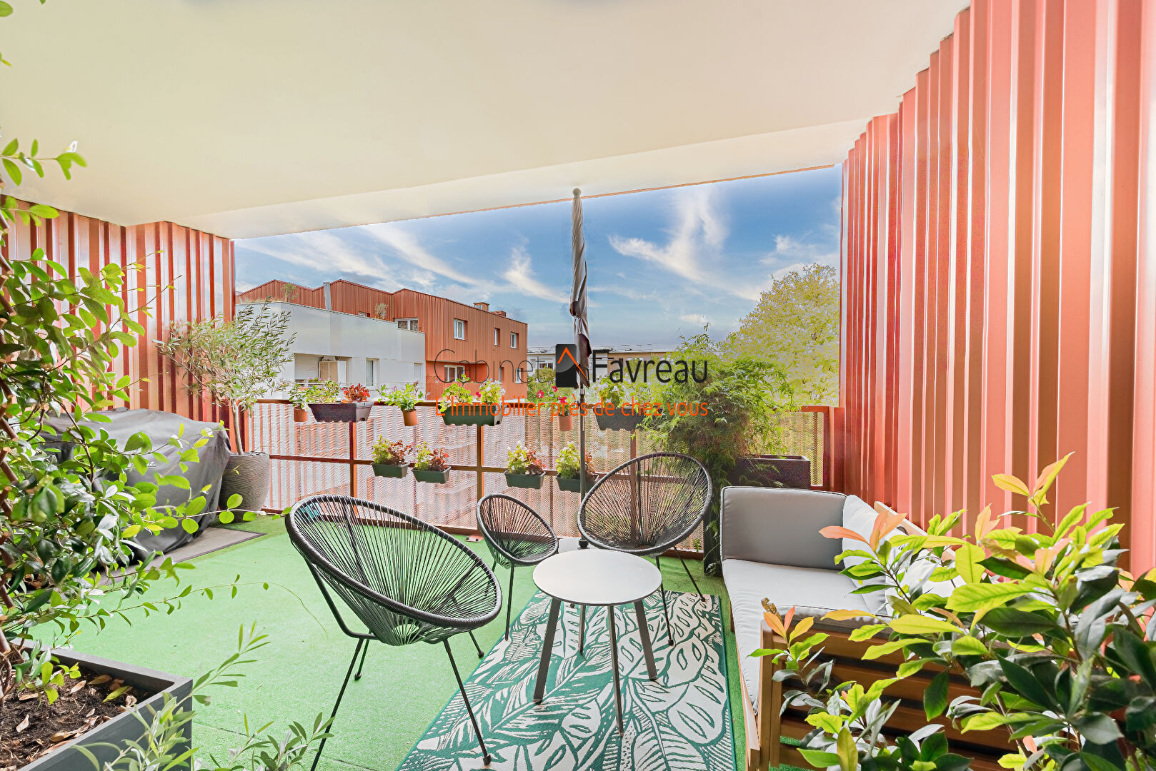 94550 - CHEVILLY LARUE - CENTRE VILLE - APPARTEMENT - 4 PIECES - PARKINGS - TERRASSE - BALCON