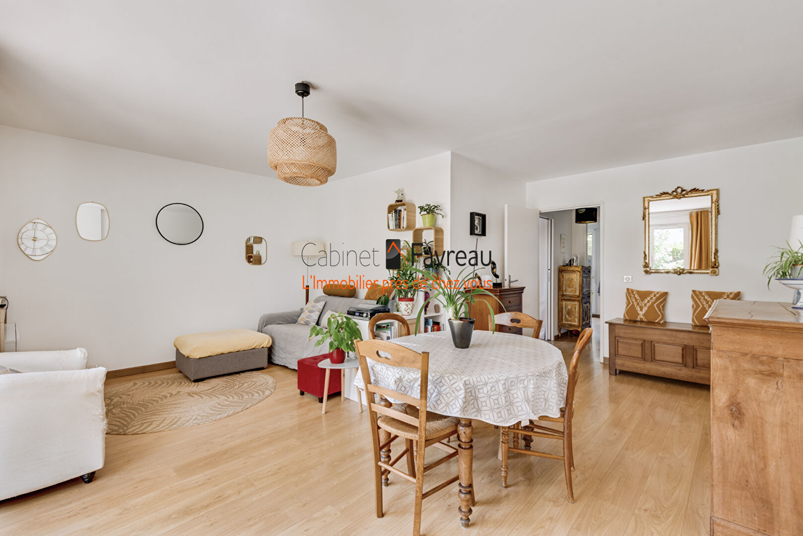 APPARTEMENT - 3 PIECES - 73 M² - 94240 - L'HAY-LES-ROSES - BLONDEAUX - PARKING -  GRAND JARDIN - CAVE