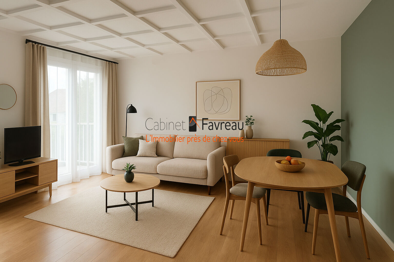 94240 - L'HAY-LES ROSES - CENTRE VILLE - APPARTEMENT 4 PIECES - 66 M² - CAVE
