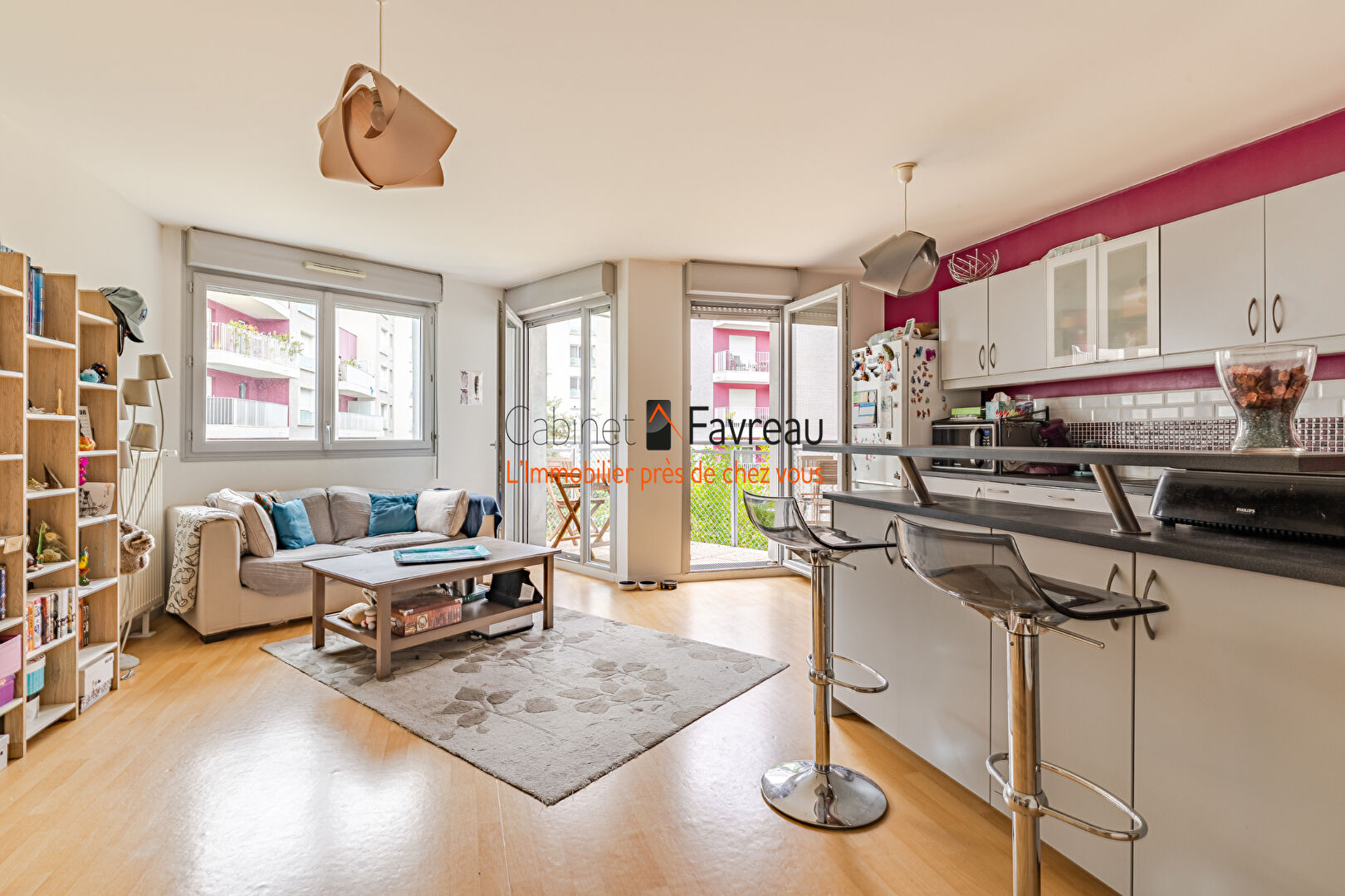 94240 - L HAY LES ROSES - APPARTEMENT - 3 PIECES - PARKING - ASCENSEUR - BALCON - METRO LIGNE 14