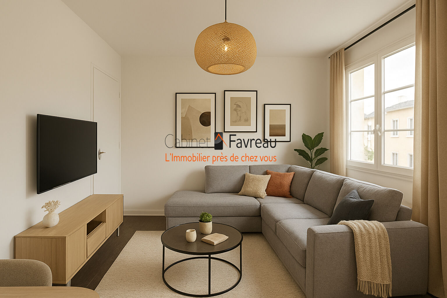 CHEVILLY-LARUE - CENTRE  VILLE - PROCHE METRO 14 - 66m² - APPARTEMENT 4 PIECES