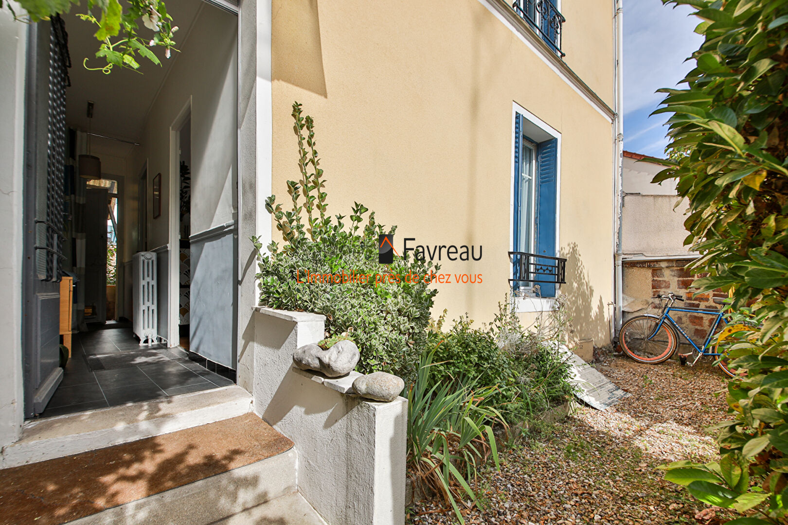 Malakoff, Maison 3 pièces avec jardin