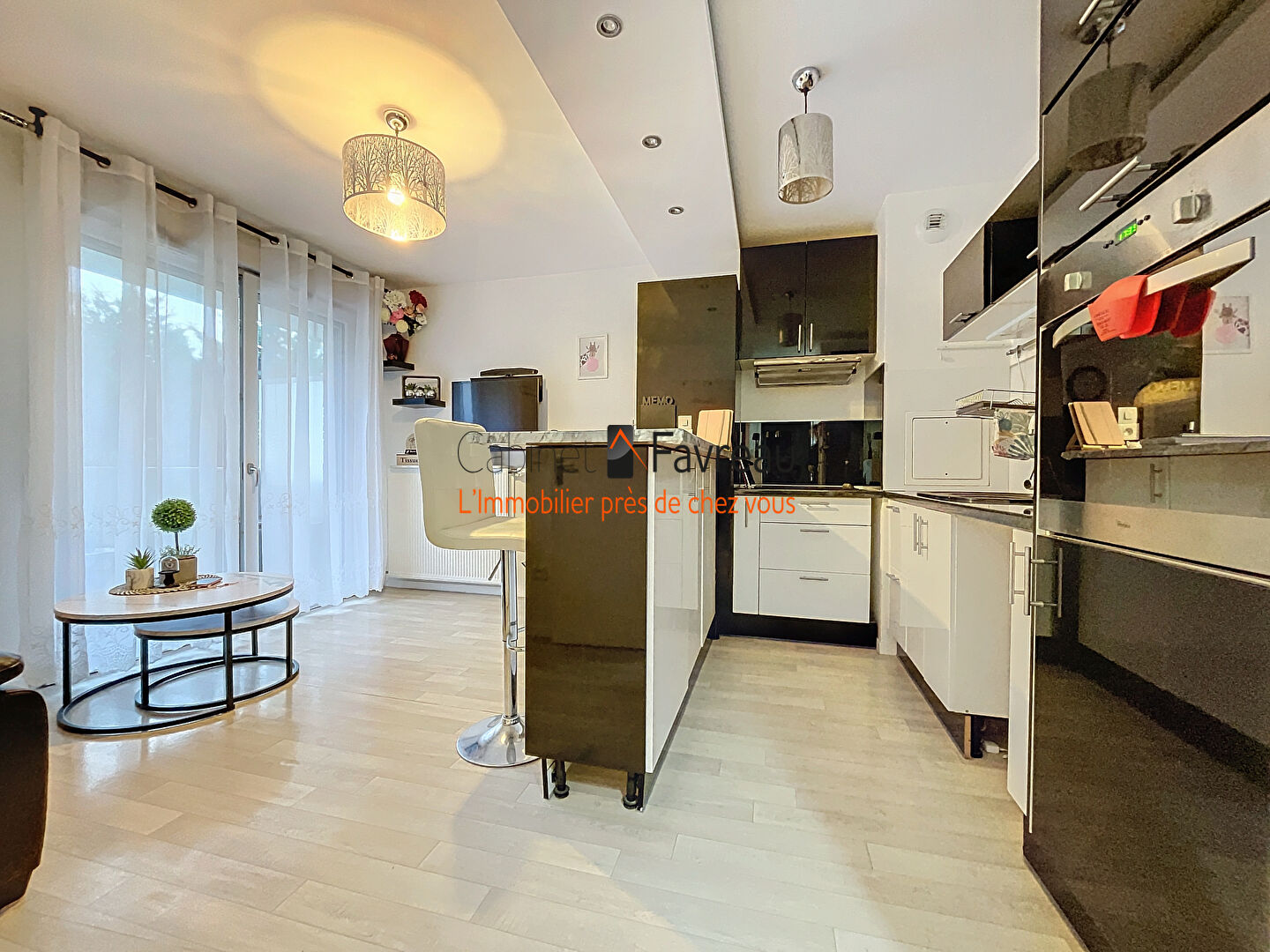 Photo Appartement de 2 pièces à Choisy Le Roi , exposé plein SUD avec balcon et place de parking en sous-sol image 2/6