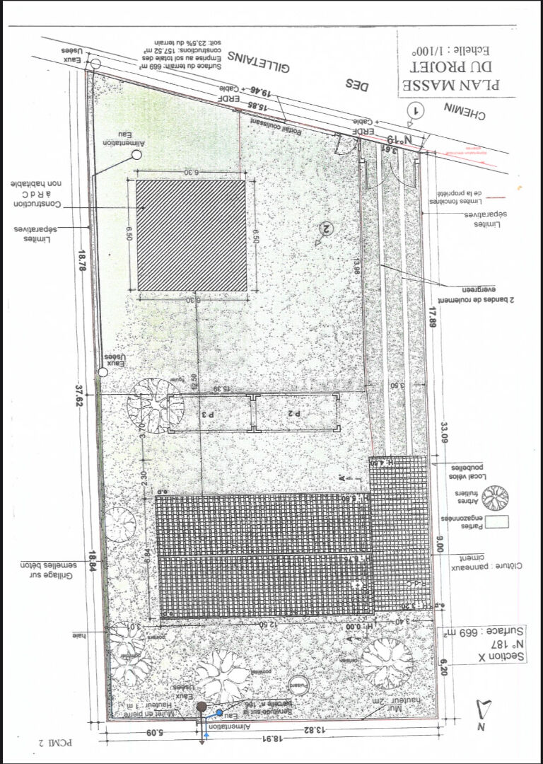 Photo TERRAIN CONSTRUCTIBLE DE  669m² avec permis de construire ORLY Proche RER C et Metro 14 image 6/6