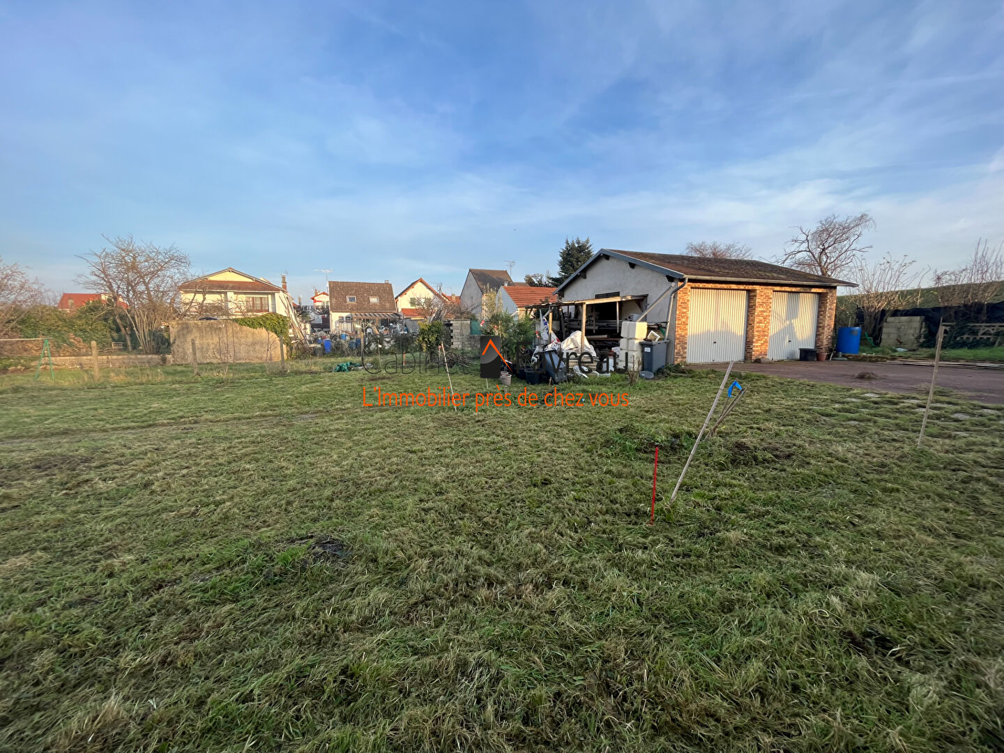 TERRAIN de 410m² avec Permis de Construire - ORLY