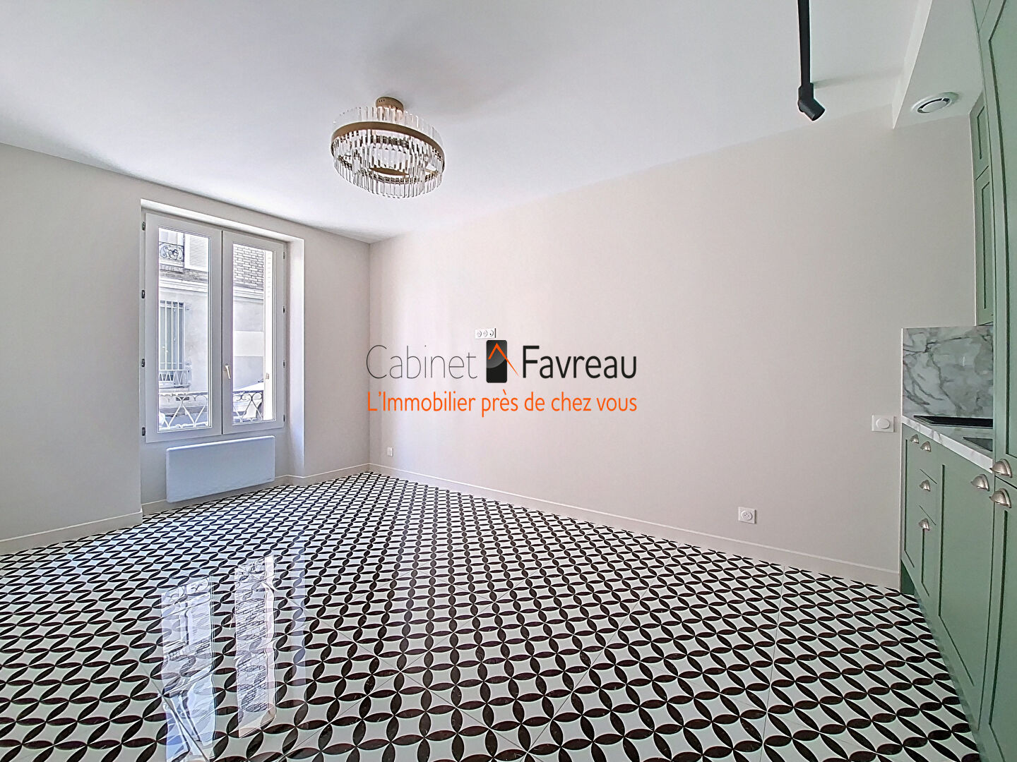 VILLEJUIF - PASTEUR-3MIN LEO LAGRANGE- 2 PIECES-CAVE