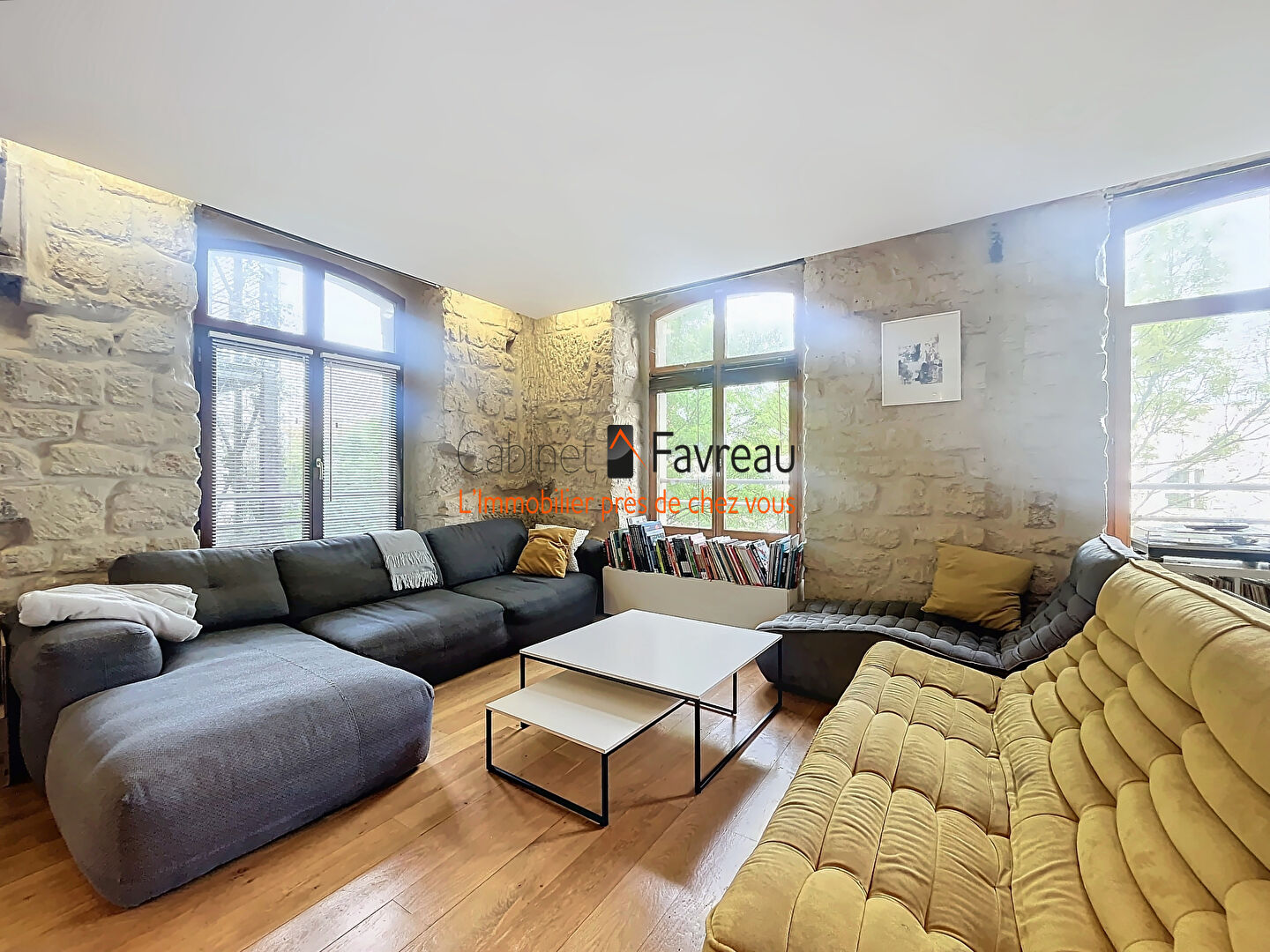 Photo [CABINET FAVREAU] - VITRY-SUR-SEINE - QUARTIER DU 8 MAI 1945 - Loft / Atelier de 4 pièces principales avec terrasse, jardin commun et stationnement image 5/6