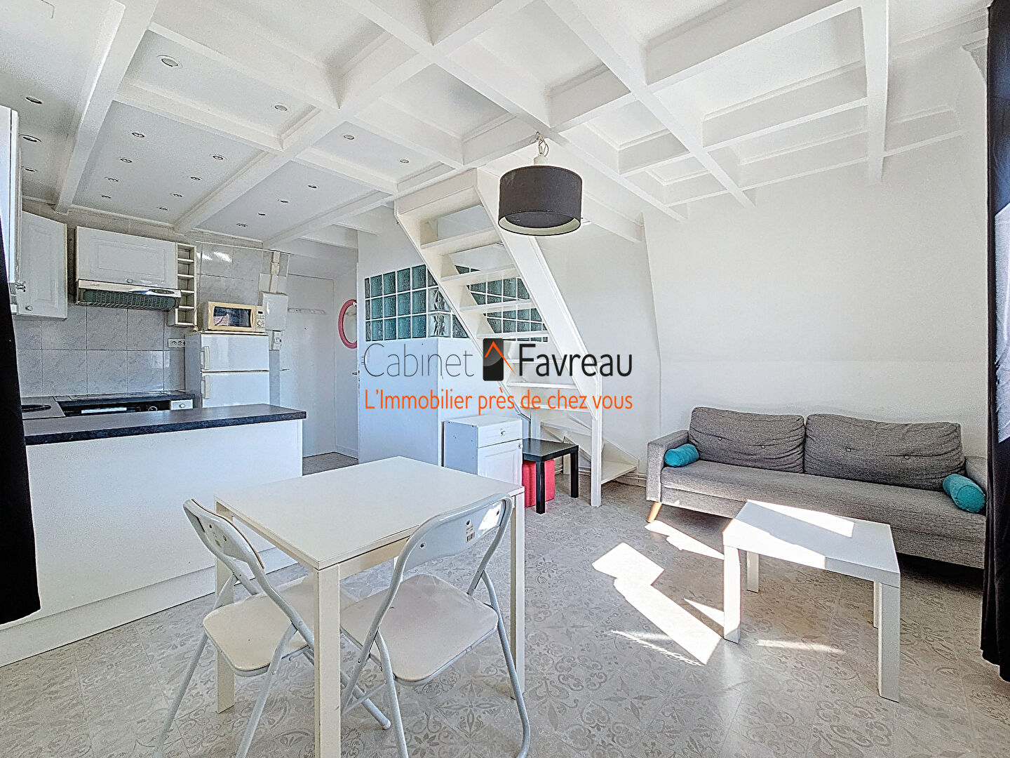 Photo VITRY-SUR-SEINE - CENTRE-GARE - 2 PIÈCES EN DUPLEX AVEC PARKING image 4/6