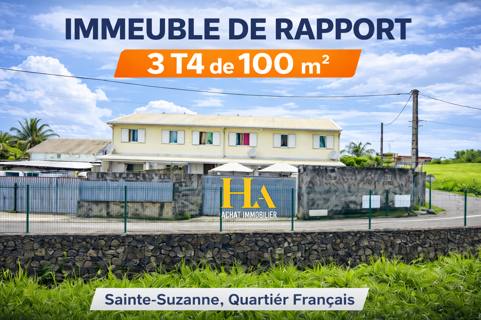 Agence immobilière de HA.IMMO - La Réunion / Mayotte