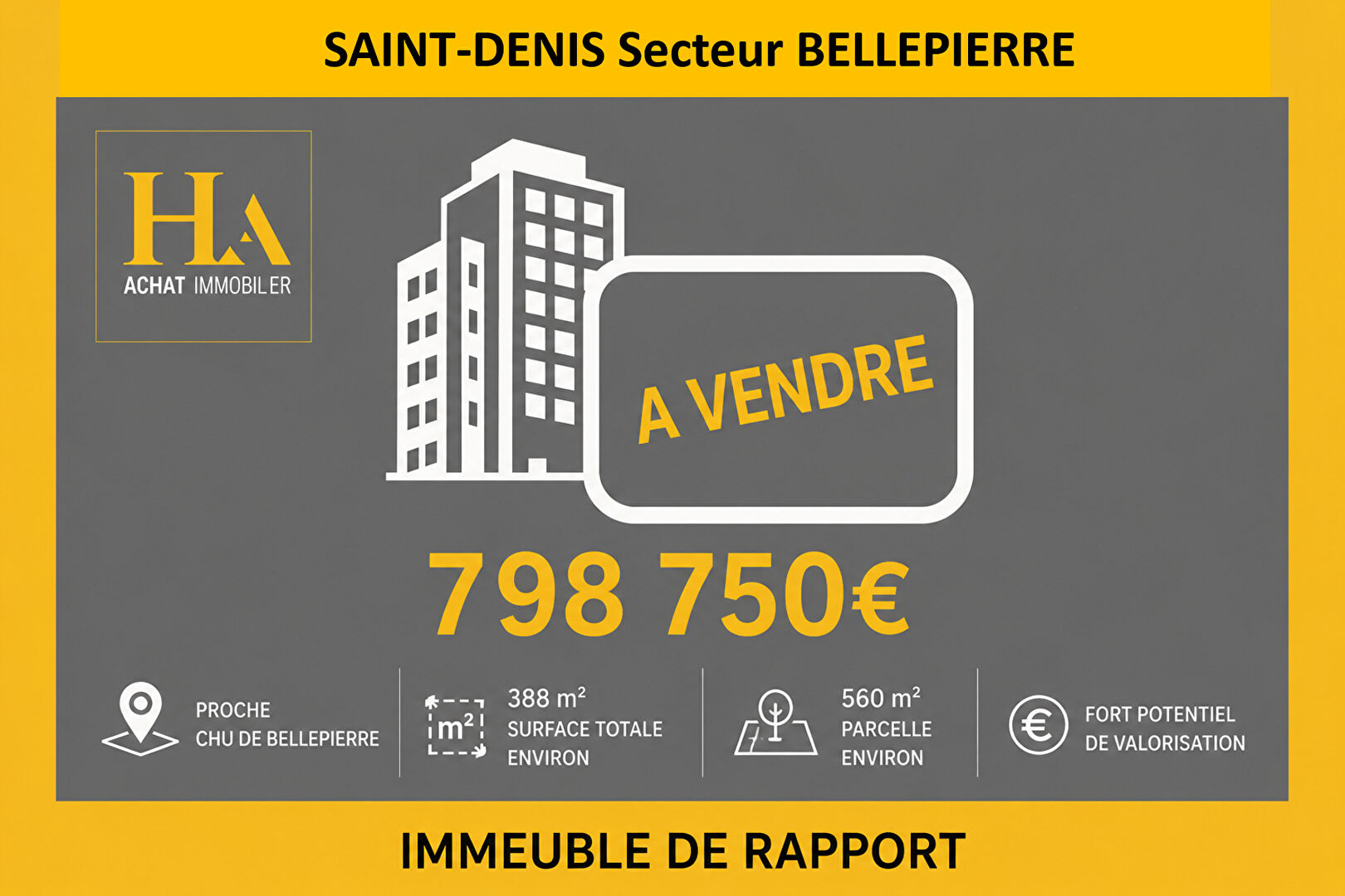 Agence immobilière de HA.IMMO - La Réunion / Mayotte