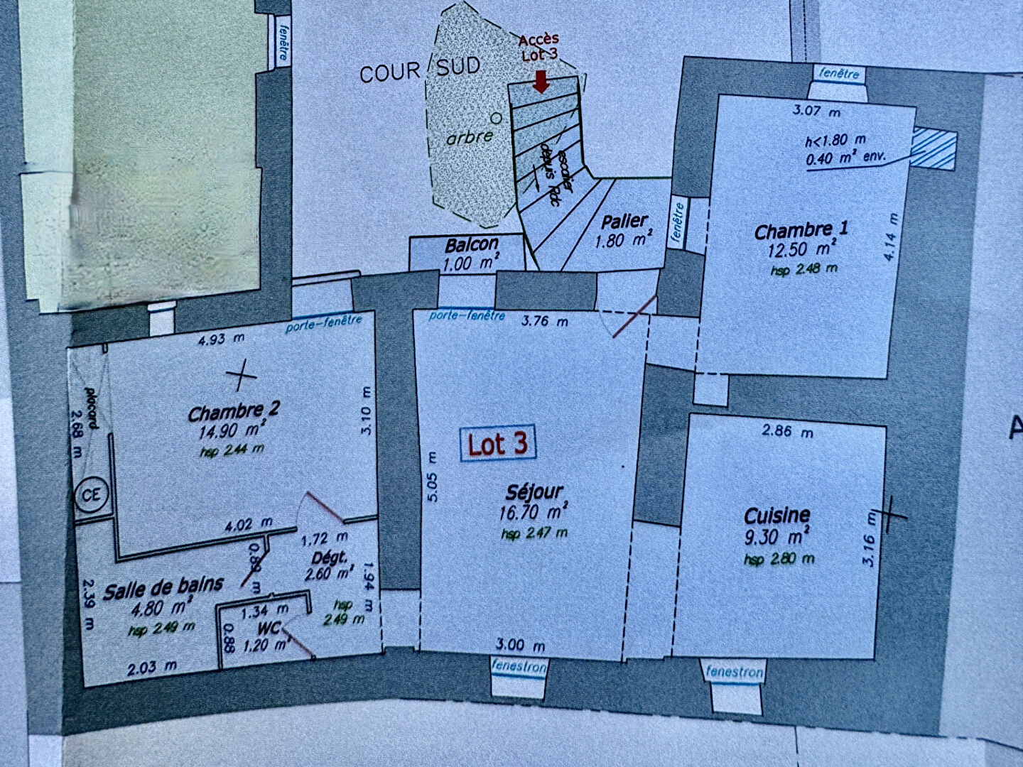 Photo Salon de Provence Centre-Ville - Appartement T3 - 62 m2 - Cave - Calme - image 3/4