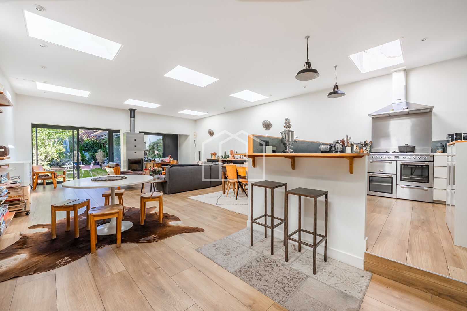 Maison familiale 5 pièces avec jardin et terrasse