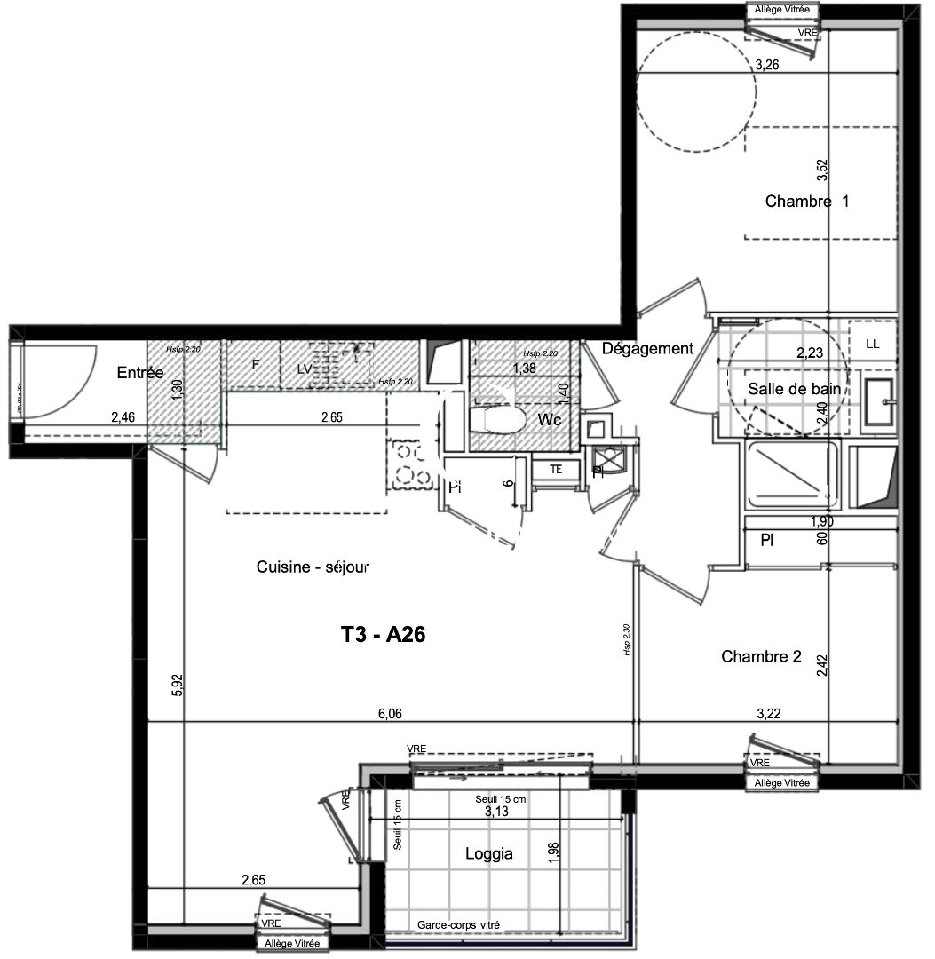 Photo APPARTEMENT T3 SAINT MALO image 4/5