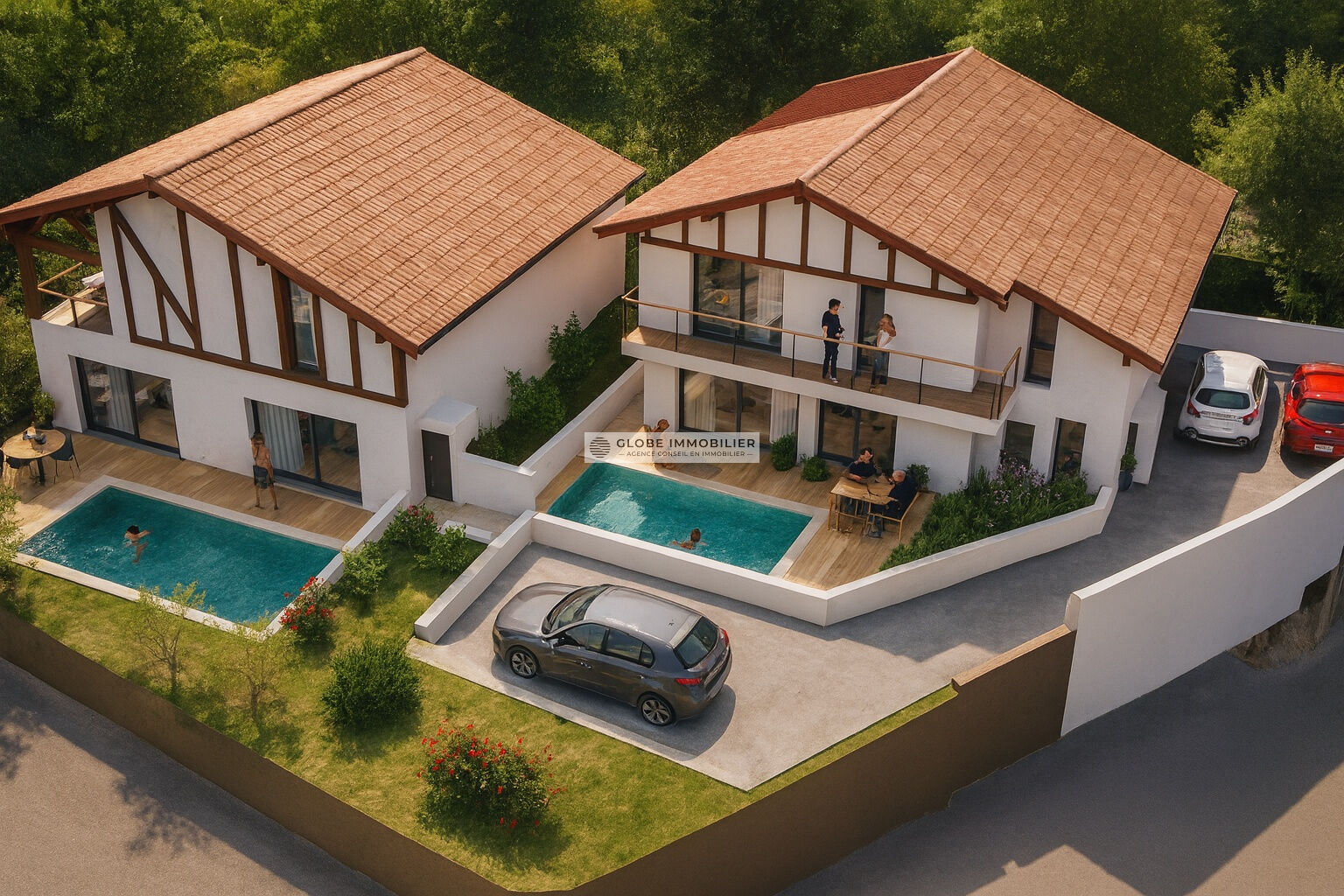 Milady terrain constructible 2 maisons