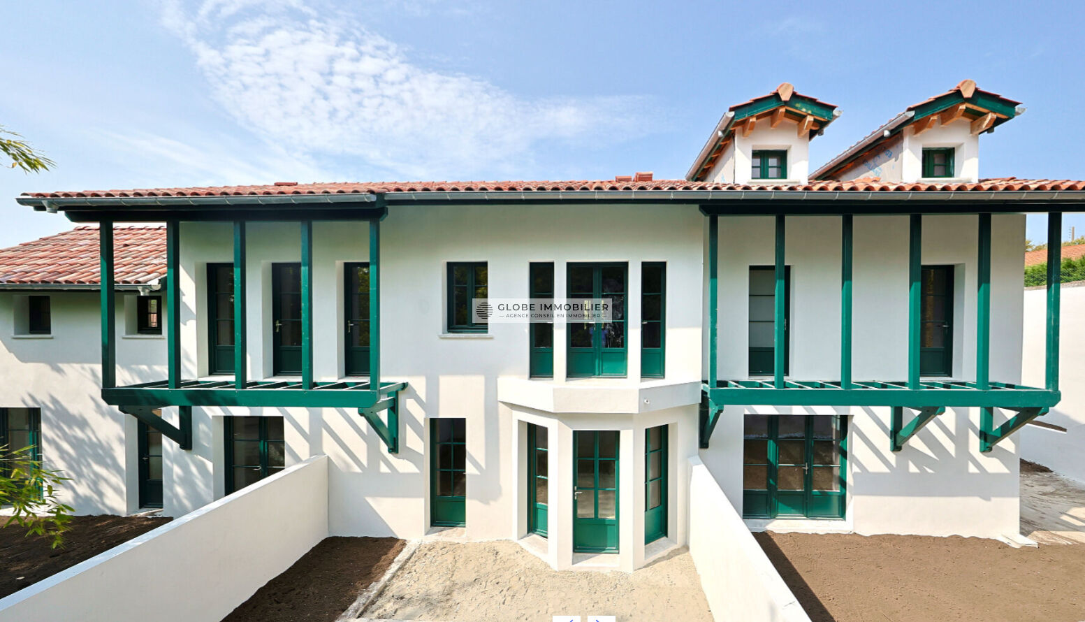 Biarritz Larochefoucauld appartement Villa T4/ T5 jardin terrasses