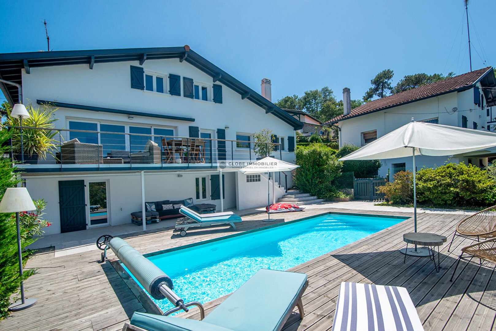 Maison T6 de ville au charme basque et art de vivre à Anglet Cantau