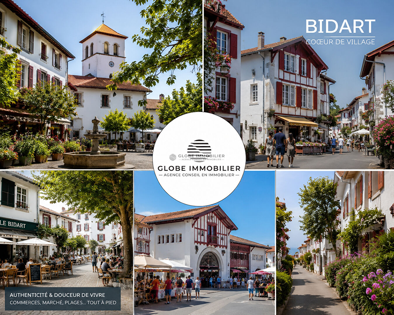 Agence immobilière de GLOBE IMMOBILIER Biarritz - GLOBE IMMOBILIER