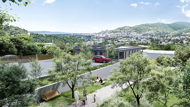 Photo T3  en dernier étage en pignon d'une résidence intimiste image 4/5