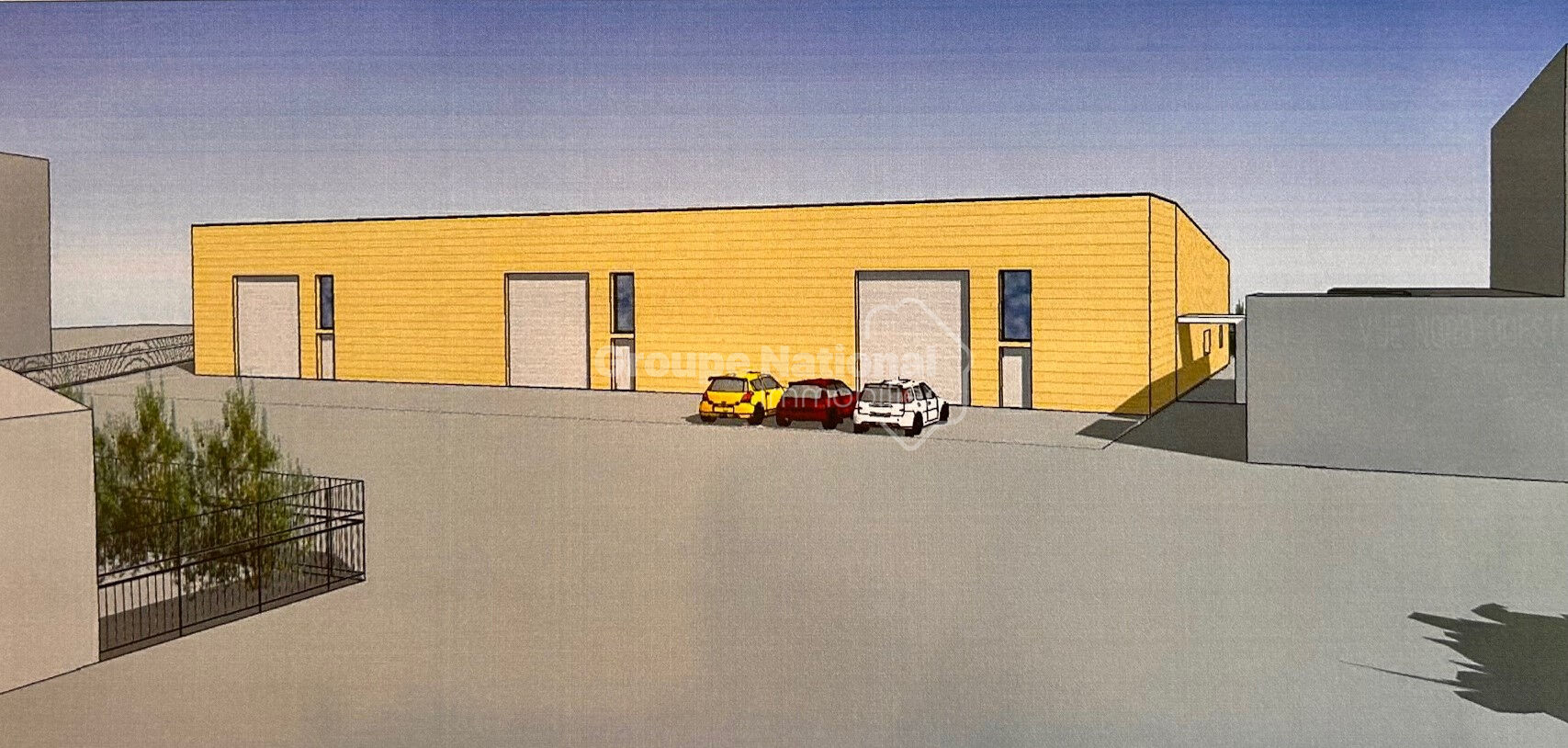 Photo ENTREPOT LOCAL D'ACTIVITE 1200 M² NEUF ORANGE SUD SORTIE AUTOROUTE 22 image 4/4