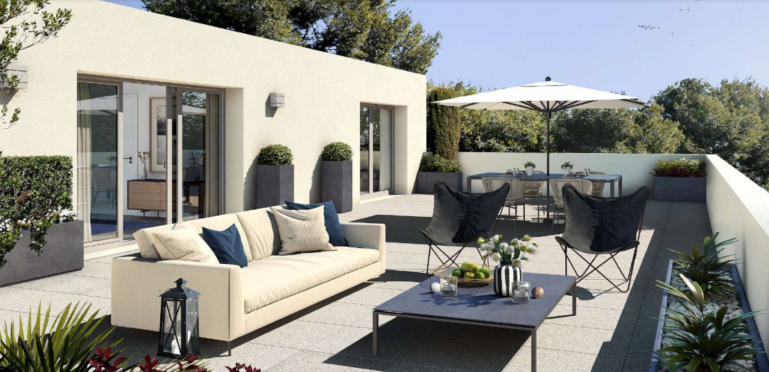 Photo Appartement T3 de 62m2 avec 30m2 de terrasse image 2/4