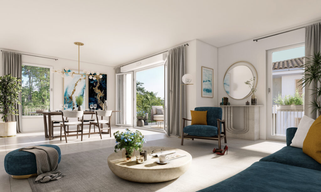 Photo Appartement T3 de 68m2 avec une terrasse de 7,41m2 à TRETS 13530 image 1/4