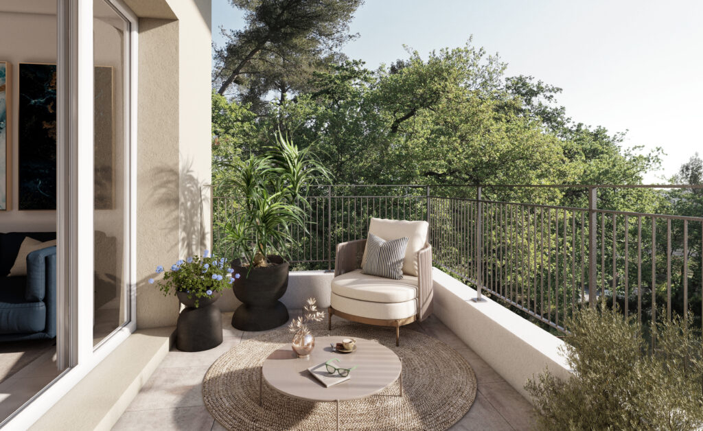 Photo Appartement T3 de 68m2 avec une terrasse de 7,41m2 à TRETS 13530 image 2/4