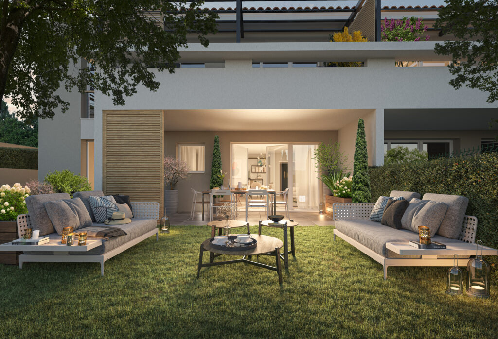 Photo Appartement T3 de 64m2 avec une terrasse de 13m2 à Gardanne 13120 image 2/3