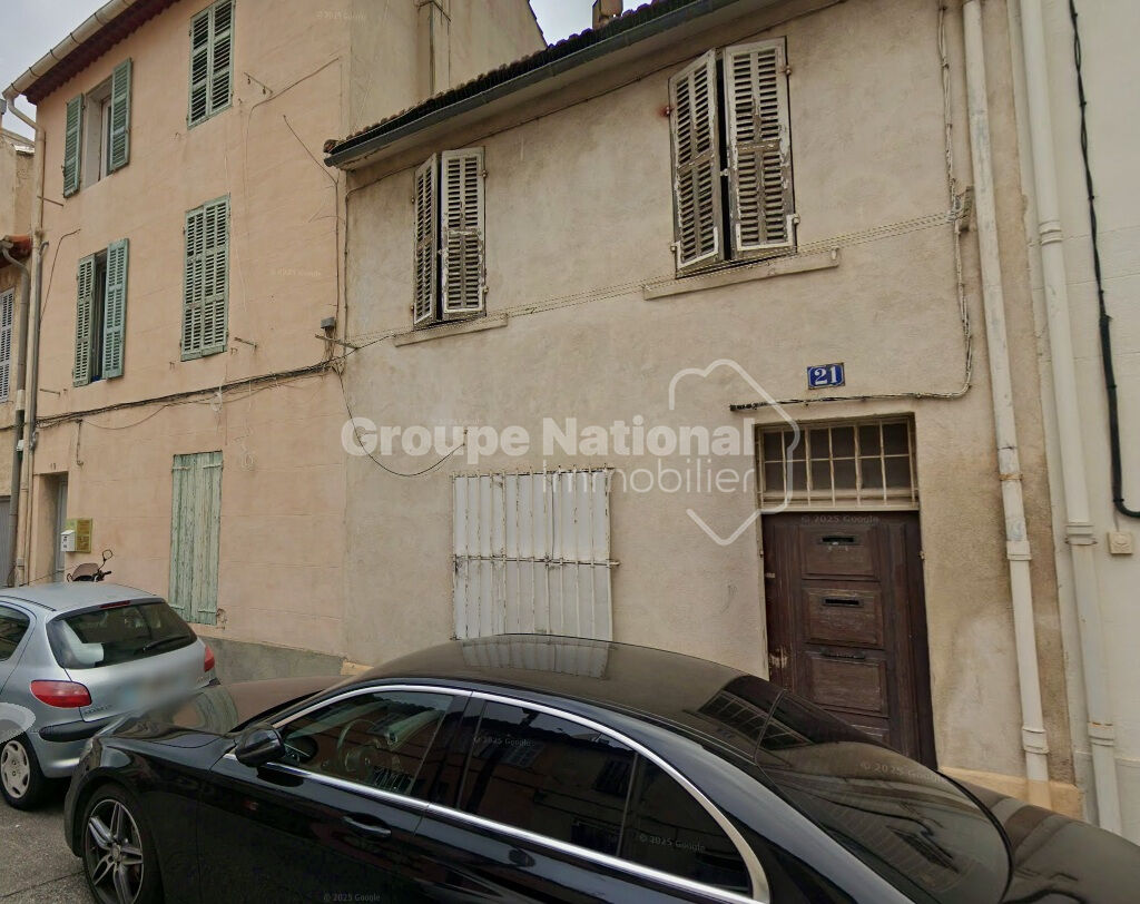 MAISON DE VILLE R+1 composée de 2 appartements loués à MARSEILLE 13016