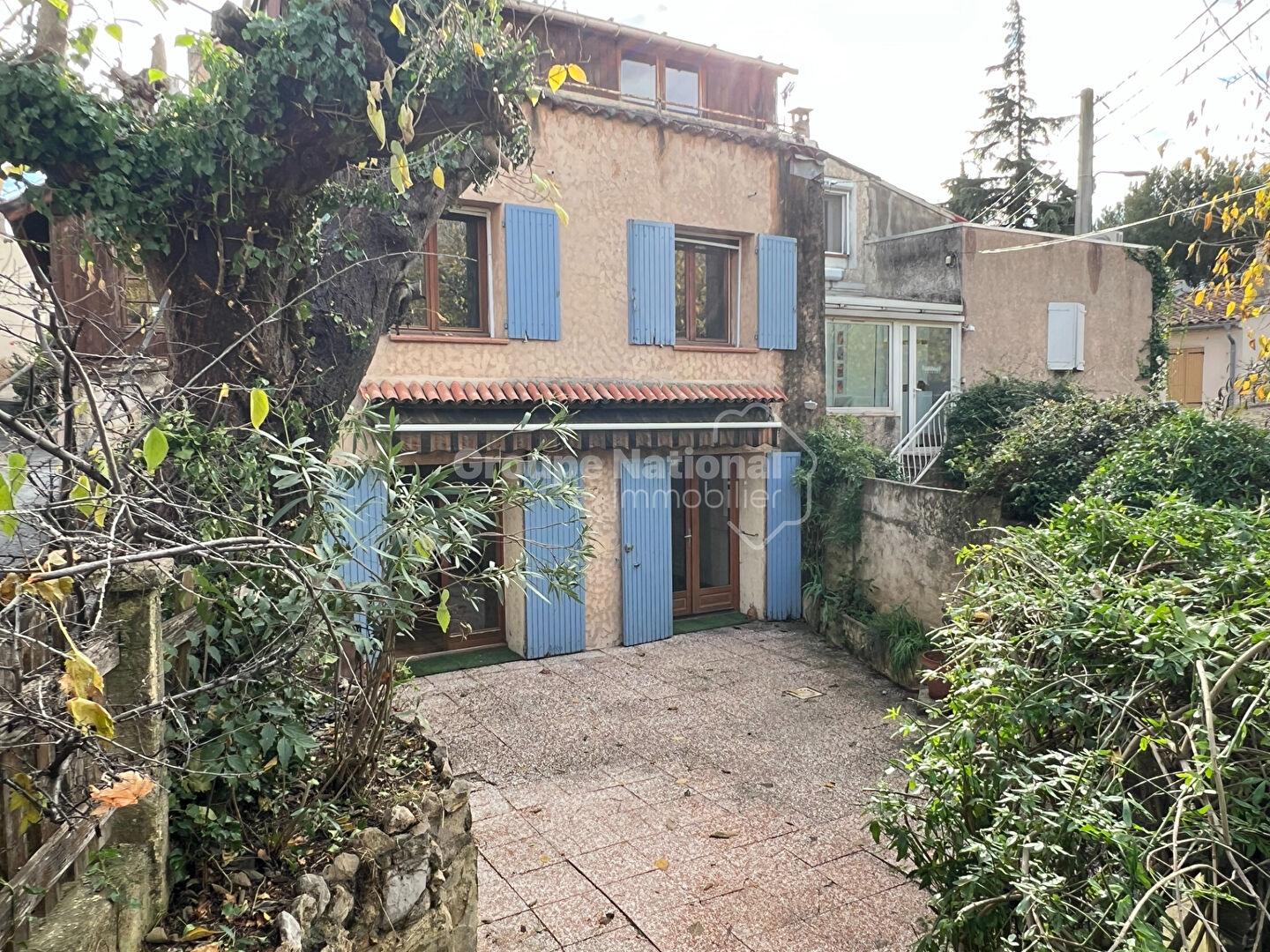 Maison  T4 de 105 m² + 30 m² de surface utile avec terrasse et cave à vendre à la Perussonne Aubagne