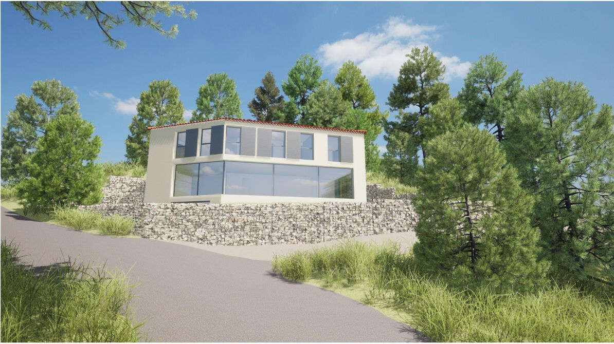 TERRAIN 1000 M²  avec permis purgé pour une maison de 215 m²  à  ALLAUCH 13190