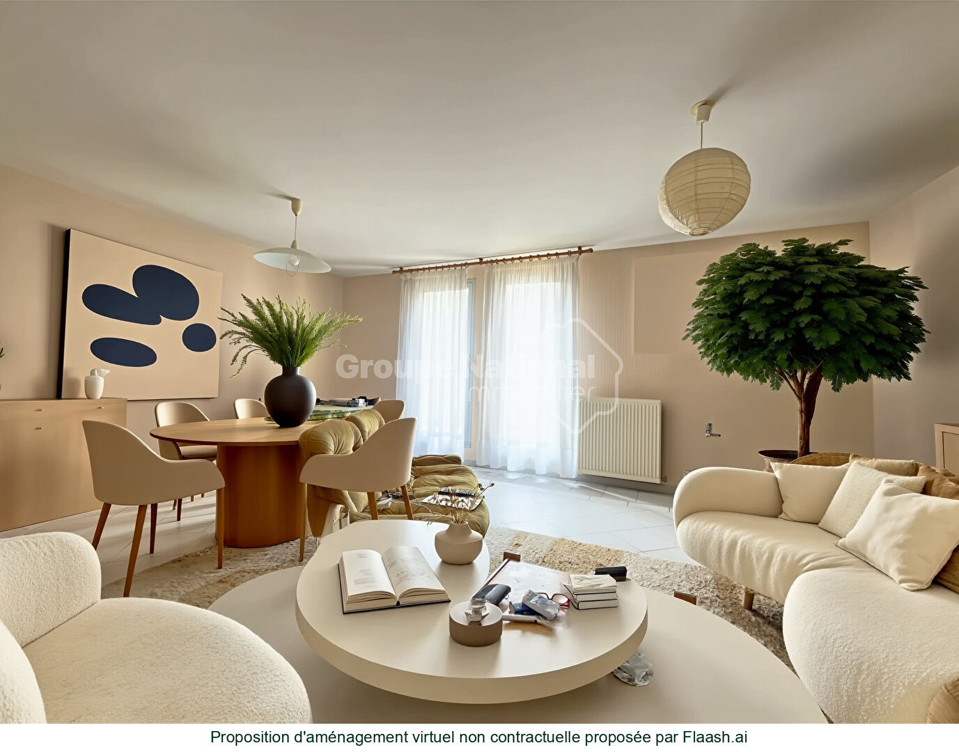 T3 avec terrasse et garage