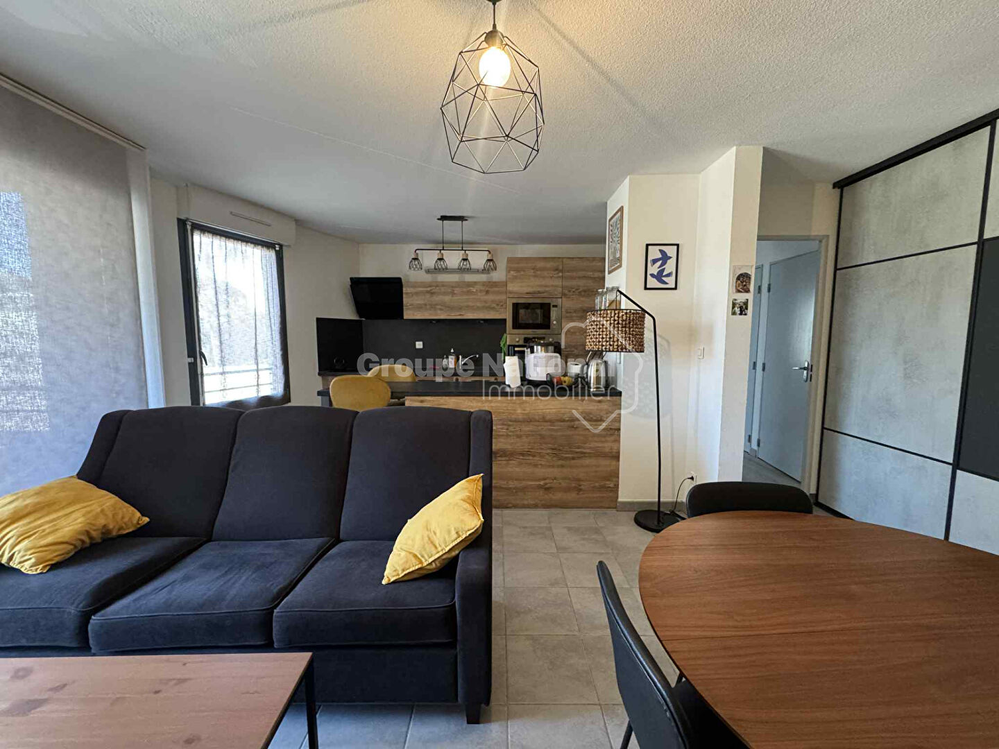 Beau T3 meublé - Résidence Jardins du Cloitre