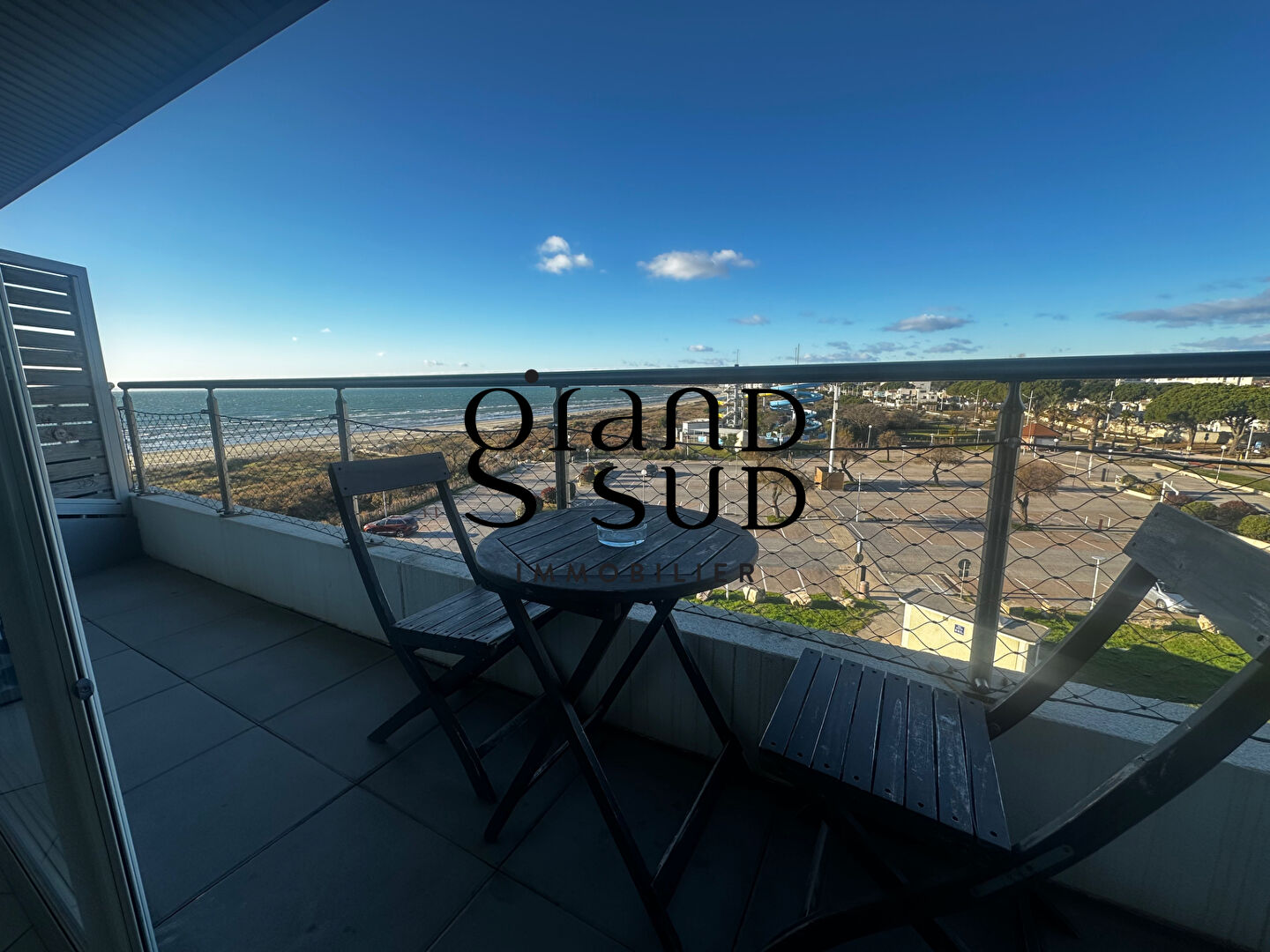 Studio vue mer 32 m² avec terrasse ? Le Grau-du-Roi Rive Droite