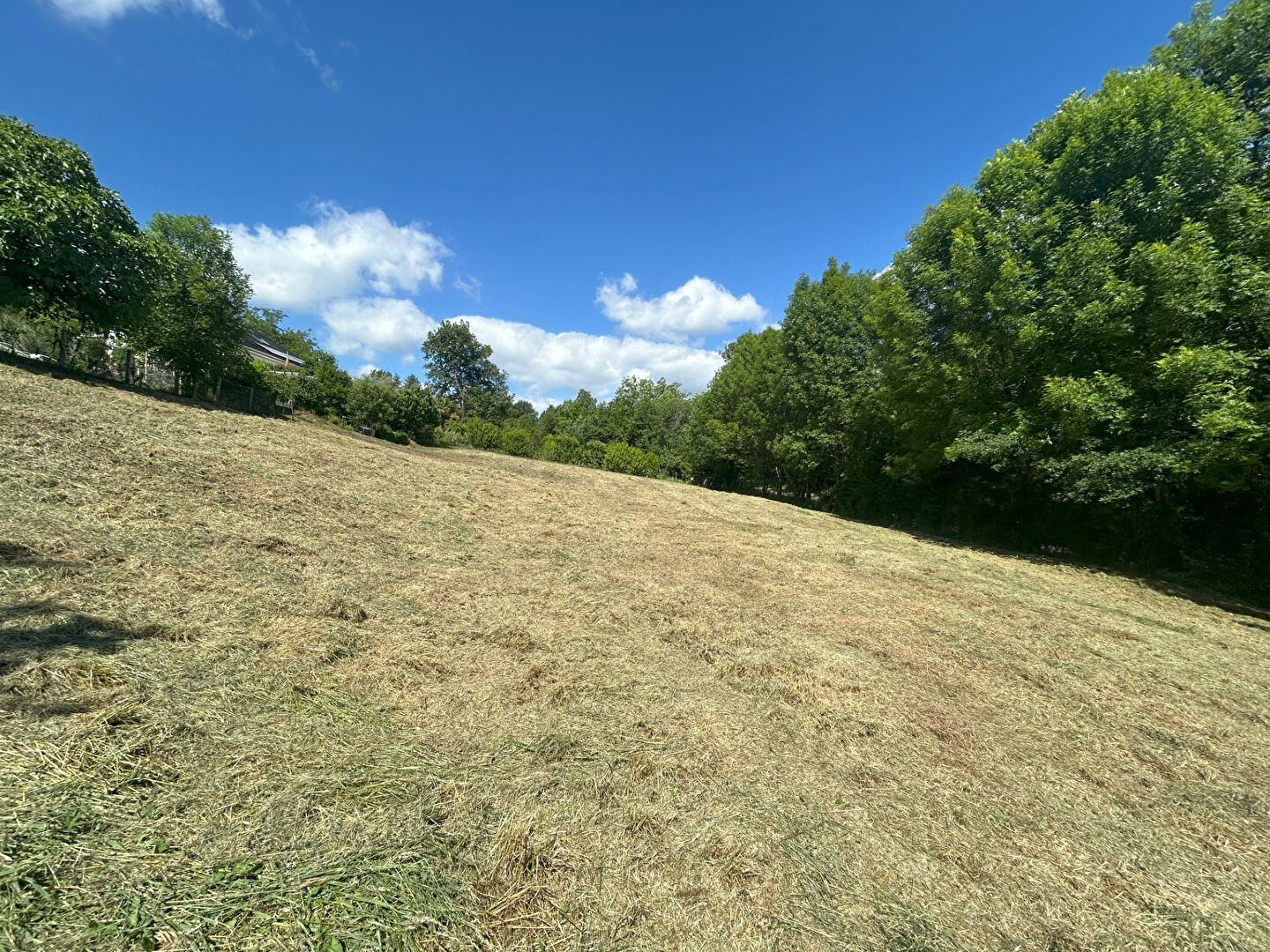 Photo Terrain de 1200m² dans le bourg d'Ussac image 1/2