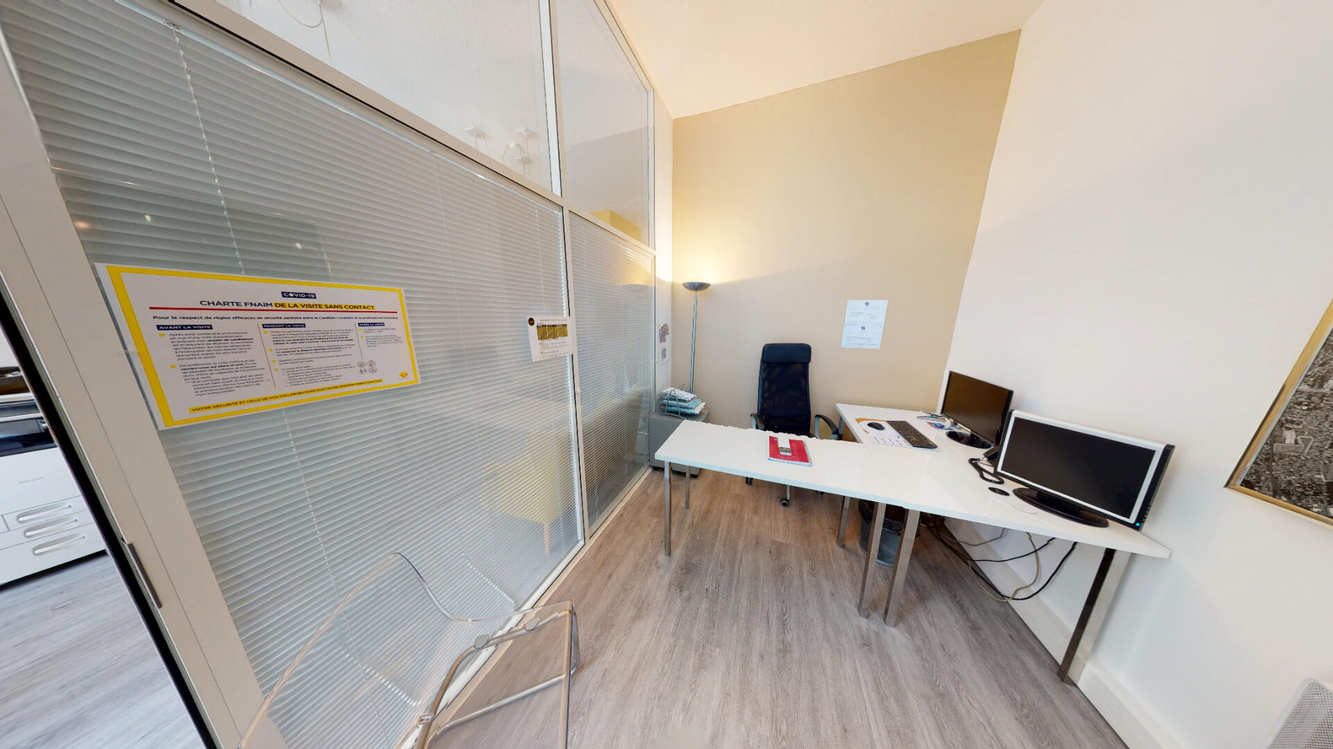 Photo Quartier Hôpital Saint-André, cours de la Libération : à louer local professionnel de 70m²  avec cave et stationnement image 5/6