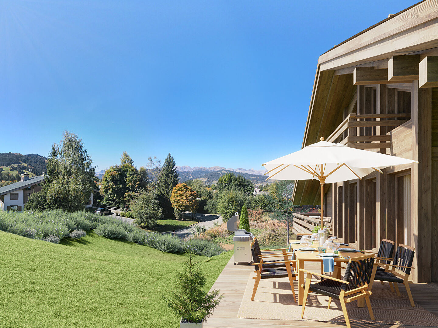 Beau chalet rénové