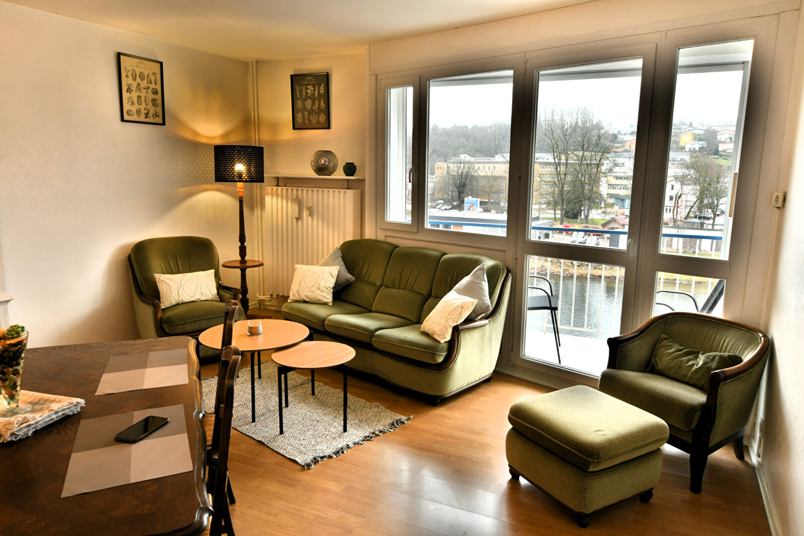 Photo EPINAL F3 meublé -avec  balcon et loggia - vue Moselle - image 3/6