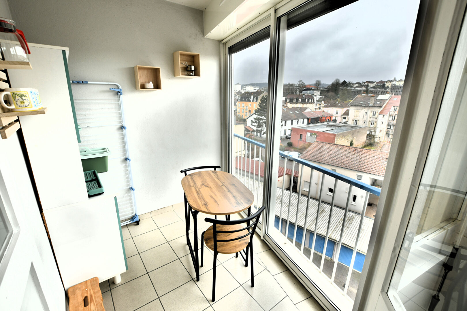 Photo EPINAL F3 meublé -avec  balcon et loggia - vue Moselle - image 6/6