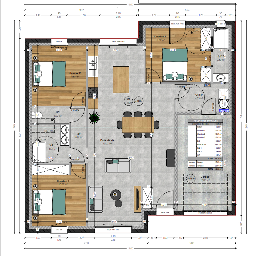 Photo ANGLES proche mer  - Superbe Maison 4 pièces, neuve et toute équipée livrée fin janvier 2025 , avec frais de notaire réduit image 6/6