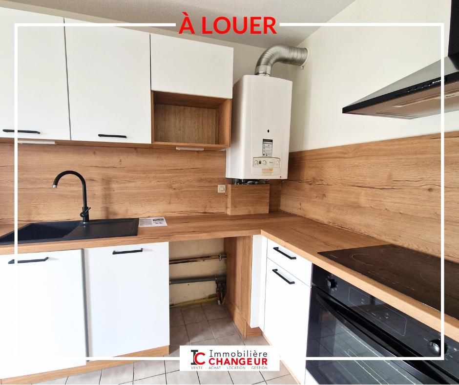 Appartement  rénové VOIRON - 3 pièce(s) - 65.84 m² + Garage