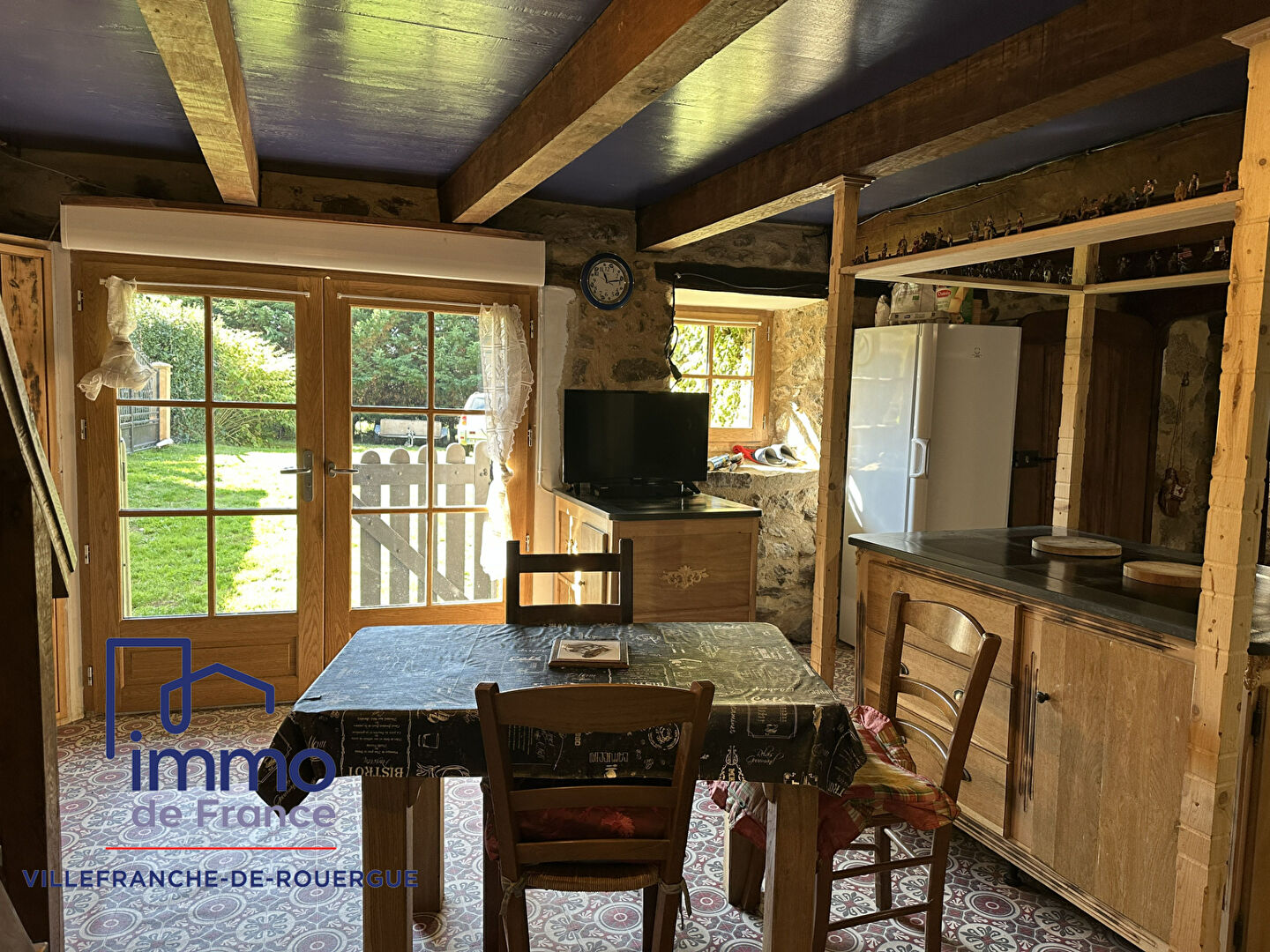 Photo Corps de ferme La Salvetat Peyrales 128 m², 3 ch, grange, hangar sur 18 881 m² de terrain image 2/6