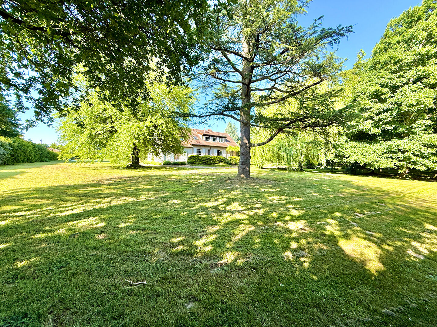 Photo GARNERANS Maison 237 m2, 7 chambres sur parc arboré de 5.900 m² avec piscine. image 2/6