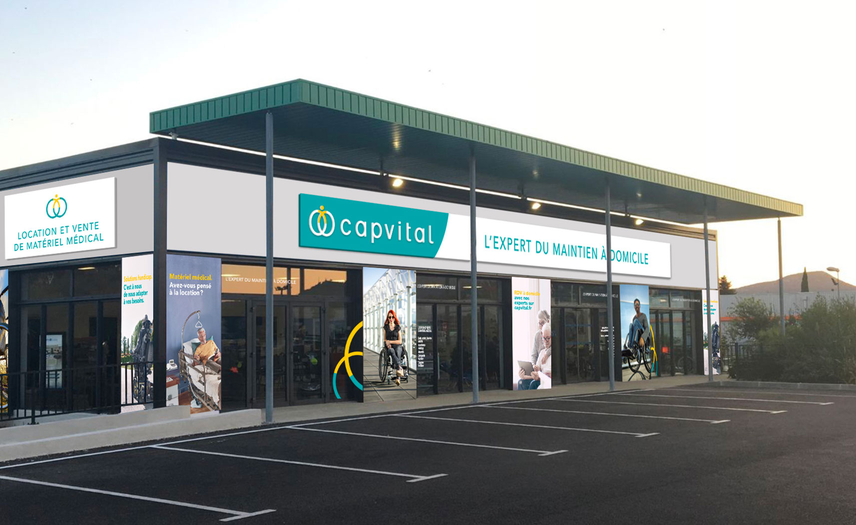 Fonds de commerce : vente et location de matériel médical de 350 m2