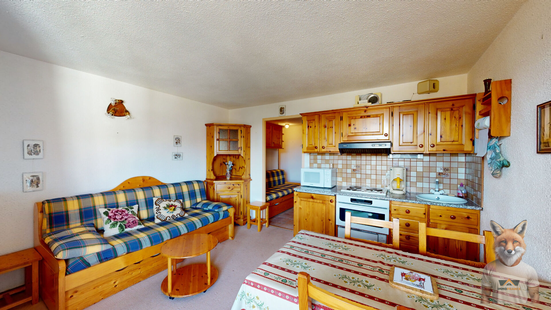 À VENDRE : Appartement T2 de 30,95m² à Morillon Les Esserts