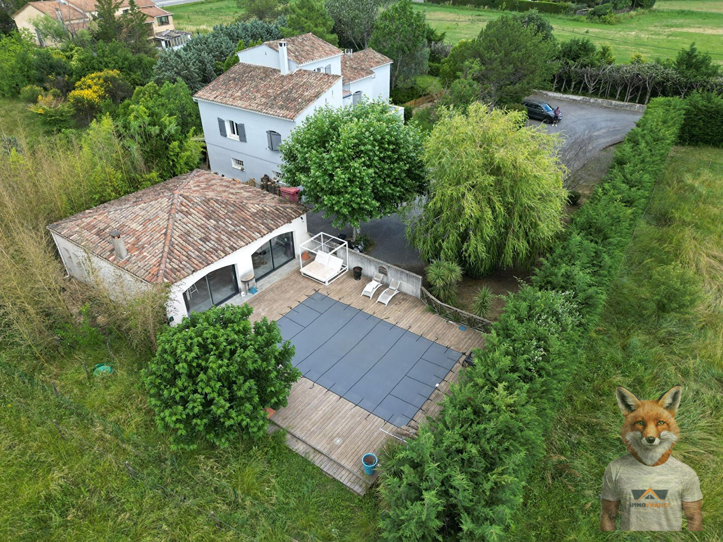 Demeure de prestige Mejannes Les Ales 7 pièce(s) 201 m2