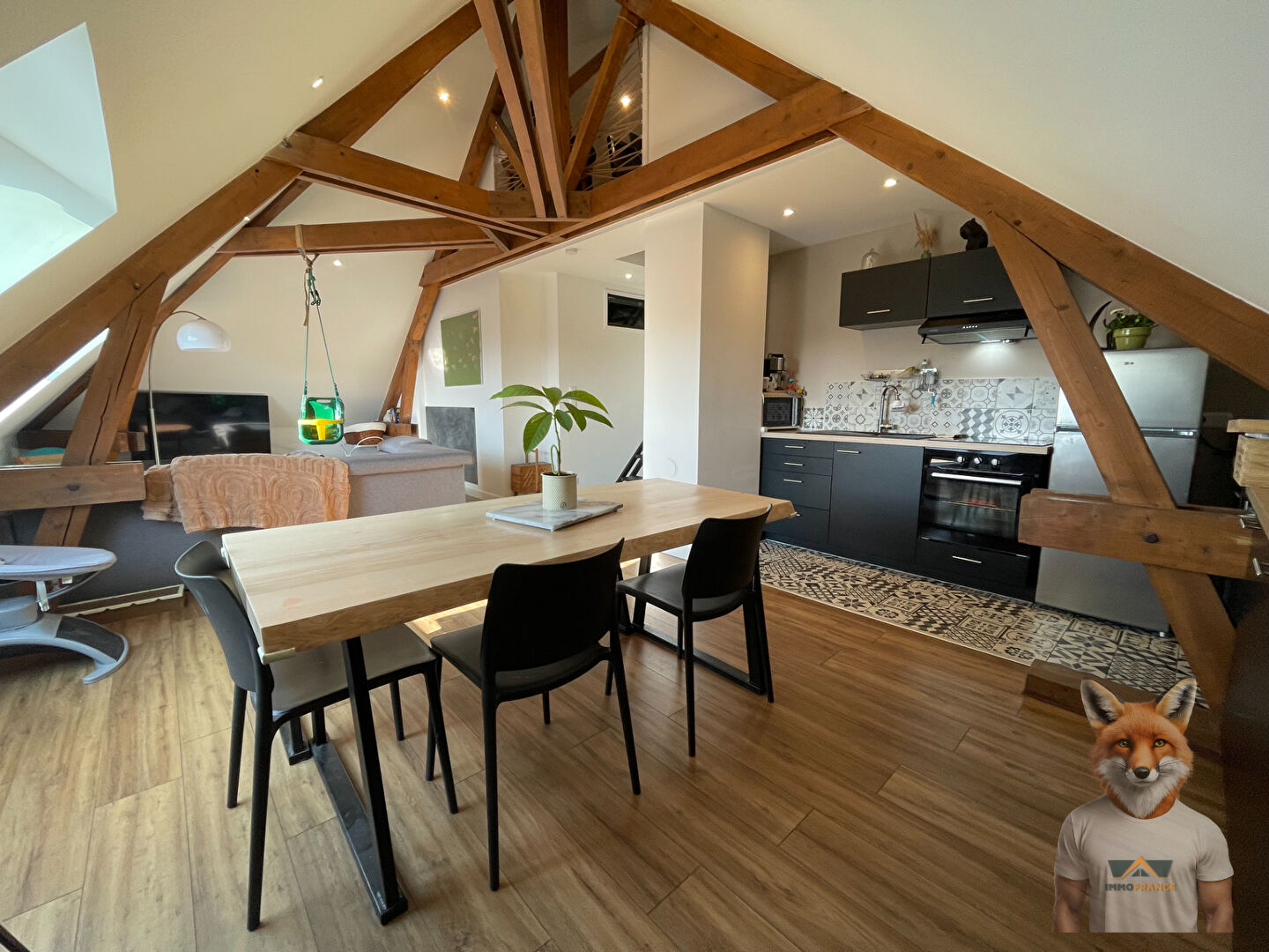 Photo Sublime T3  de 110 m2 au sol  avec mezzanine  _  Besancon image 3/6