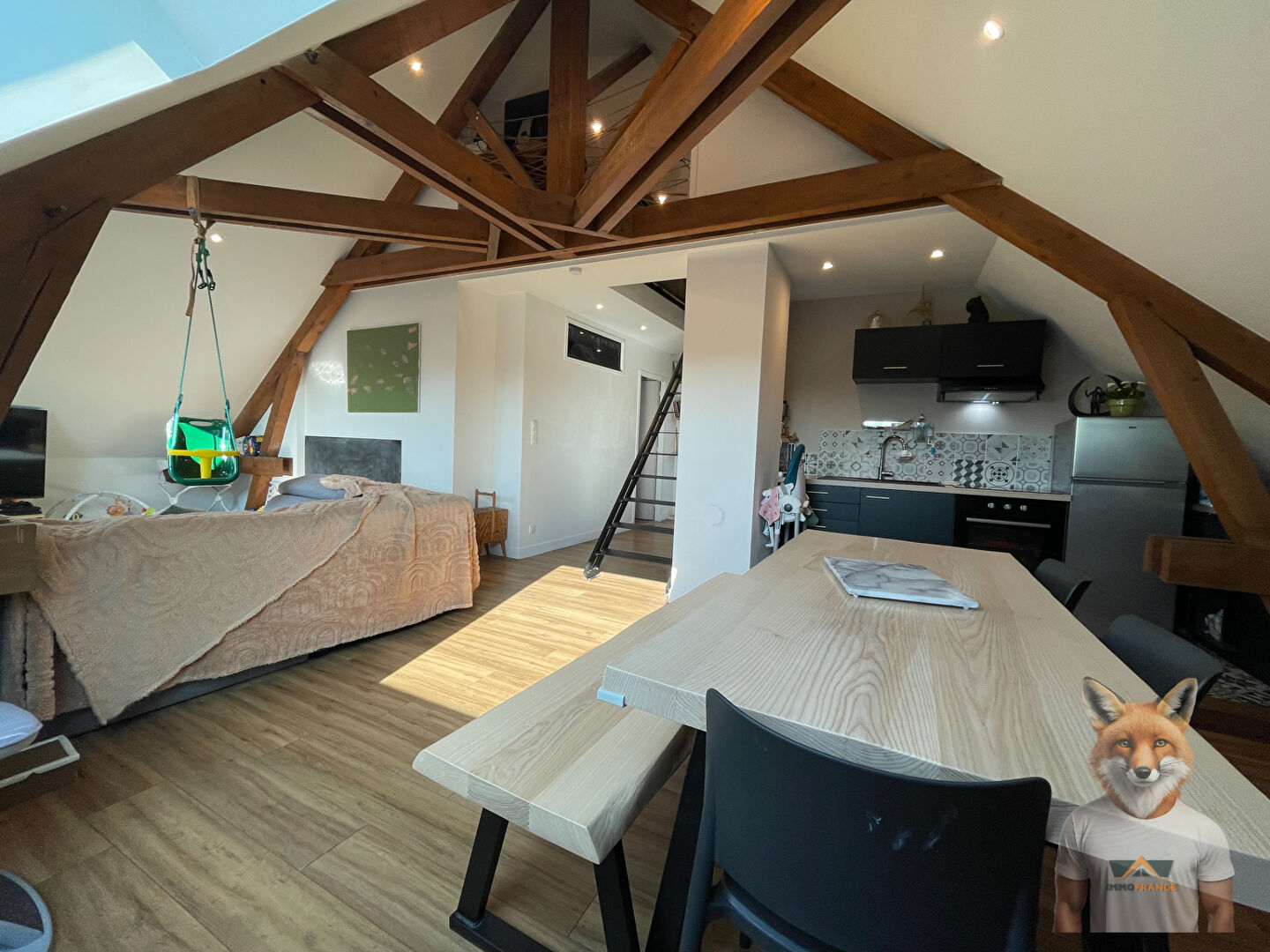 Photo Sublime T3  de 110 m2 au sol  avec mezzanine  _  Besancon image 6/6