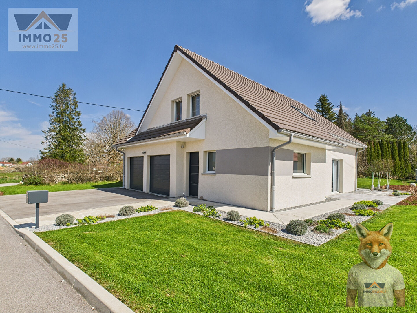 SUPERBE MAISON CONTEMPORAINE DE 135m2 ET SES 8,51 ARES DE TERRAIN AU CALME